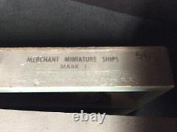 World War 2 Merchant Ship Recognition Training Model Boxed Set Mark I