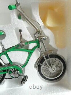 Xonex Schwinn Pea Picker Stingray Bicycle Diecast Model 1/6 New In Box WithCOA