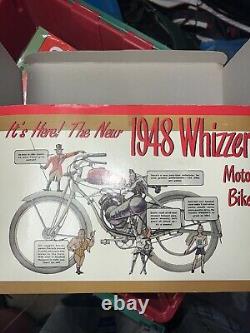 Xonex Schwinn Whizzer Motorbike Bicycle 16 Scale Model In Box W COA Diecast