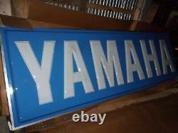 Yamaha Lighted Sign Unused New In Box 4x12 Feet